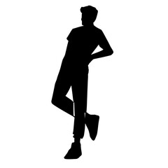 silhouette of a person