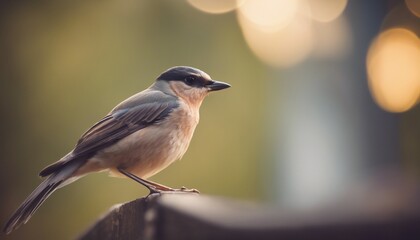 small bird with natural background, beautiful nature