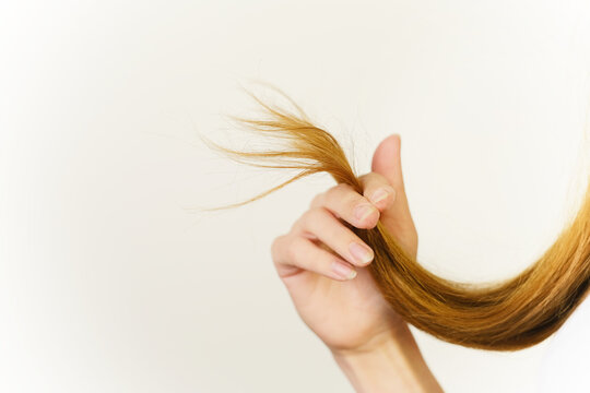 The problem of split ends of hair