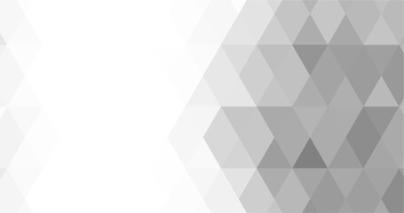Obraz premium abstract white elegant background with triangles shape for business