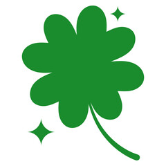 Clover Leaf With Sparkle
