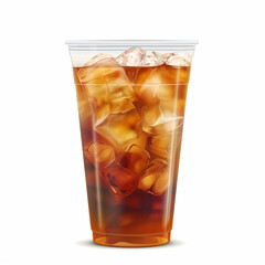 Iced Tea in Hyper-Real Detail