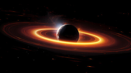 Cosmic illustration showing vibrant cosmic background