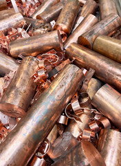 Copper bar and rod ends a waste stream from a factory