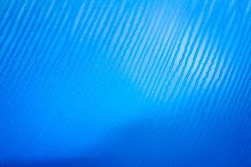 Obraz premium Macro shot of blue marbled vinyl record