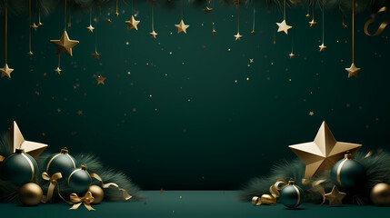 Festive decoration background, template for holidays and celebrations