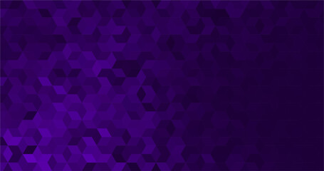 abstract modern purple elegant hexagons background - obrazy, fototapety, plakaty