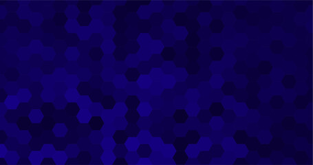 abstract modern blue elegant hexagons background