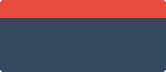 Fototapeta premium Red and dark blue background with copy space for text. Blank text box, text placeholder vector illustration background.