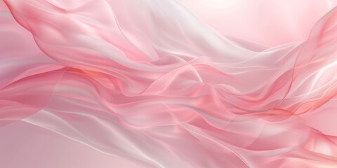 Obraz premium Abstract pastel pink swirls background in soft shades of pink, red, and white