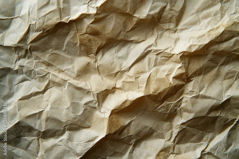 Poster A close-up view of a piece of paper resting on a table. Can be used for various purposes