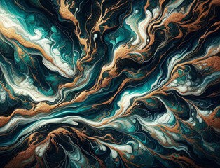 an abstract pattern resembling a fluid or marble texture