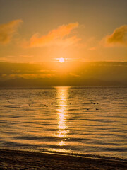 Nascer do sol do Lago Biwako -Shiga - Japão
Foto Michel Soares