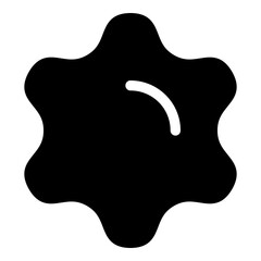 Gear icon for setting and configuration