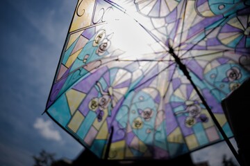 晴れの日の傘