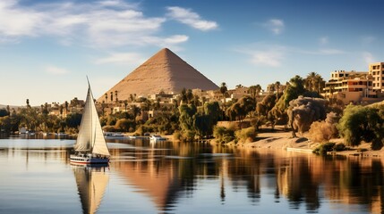 Panorama of Nile