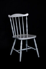 chair on black