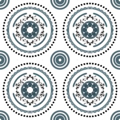 set of buttons with gears