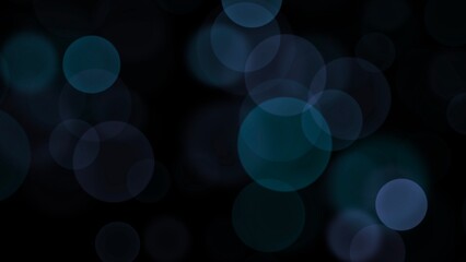 abstract blue background with bokeh