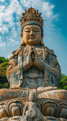Fototapeta premium buddha statue