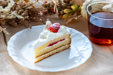 イチゴのショートケーキ
