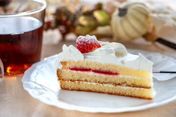 イチゴのショートケーキ
