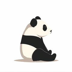 illustration of panda 