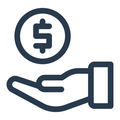 Flexible Loan Solutions and Management Vector Icon Illustration