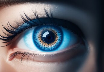 Fototapeta premium blue eye