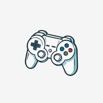Game Console Logo EPS Format Design Very Cool