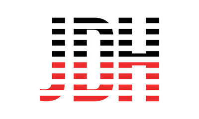 JDG three initial letter iconic line negative space minimal logo design vector template. monogram, abstract, wordmark, business, typography, minimalist, brand, company, flat, modern, unique, simple