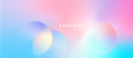 Pastel gradient background with grainy texture	
