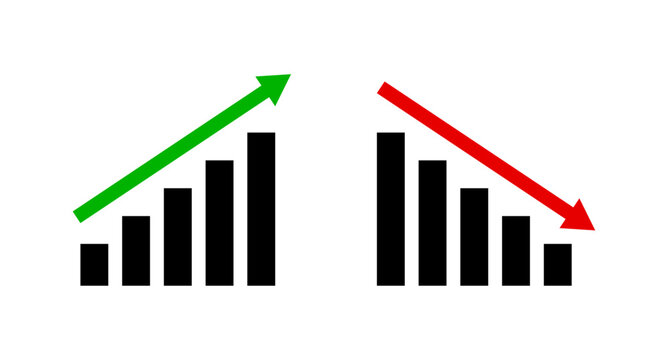 Growing and declining graph
