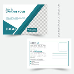 Vector Modern Business Post Card Design