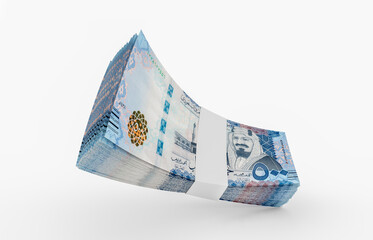 Saudi Arabia 500 Riyals Banknotes.