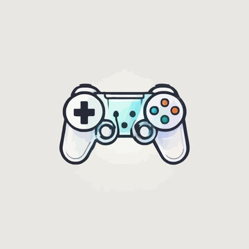 Game Console Logo EPS Format Design Very Cool