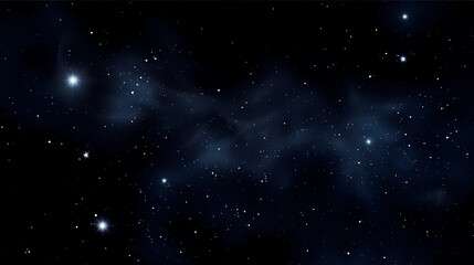 Fototapeta premium Gradient abstract stars background, starry night sky