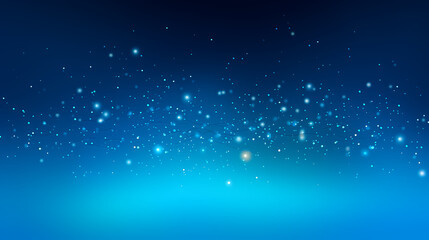 Obraz premium Sparkling starry night sky background