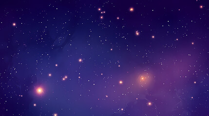 Fototapeta premium Gradient abstract stars background, starry night sky