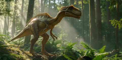 Parasaurolophus in forest scenes, the prehistoric age of dinosaurs