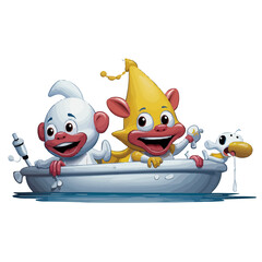 The Canine Swimmer! Chuckle along with this enthusiastic dog as it makes a splash with a...