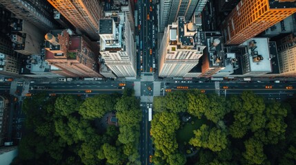 City birdview