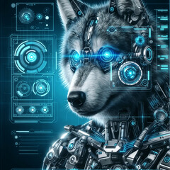 ai robot wolf 