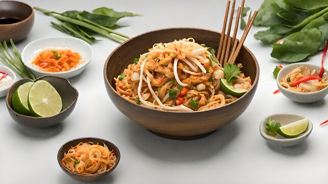 Pad Thai Delight - Authentic Thai Noodle Artistry