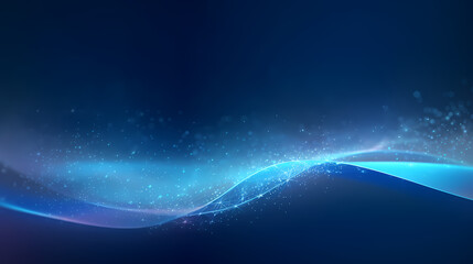 Abstract background of future network technology and network connections