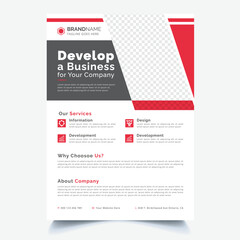 Corporate Business Flyer Template Design