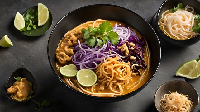 Khao Soi - Thai Curry Noodle Delight