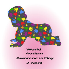 Banner for World Autism Day on April 2.