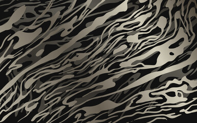 Background with color lines wallpaper. Different shades and thickness. Abstract damascus background.