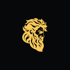 Zeus logo design vector illustration

